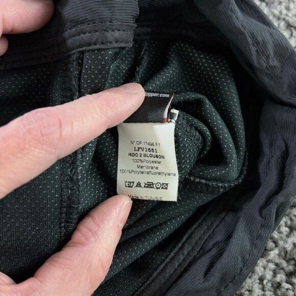 Lafuma Fleece Jacket Mens Medium Gray Black Full Zip Convertible to Vest - Picture 6 of 11